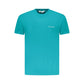 Trussardi Light Blue Cotton Men T-Shirt