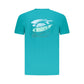 Trussardi Light Blue Cotton Men T-Shirt