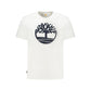White Cotton Men T-Shirt