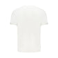 White Cotton Men T-Shirt