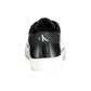 Blauer Black Leather Men Sneaker