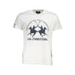 La Martina White Cotton Men T-Shirt