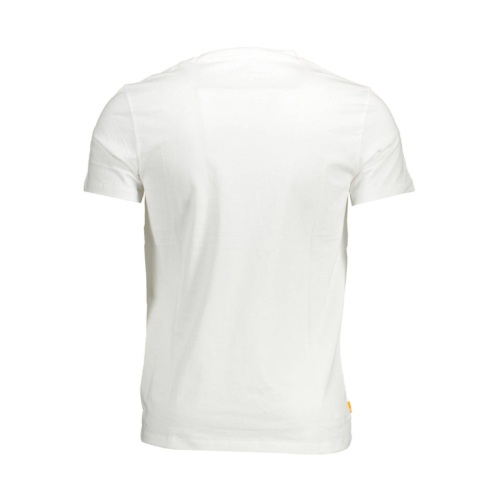 Timberland White Cotton T-Shirt