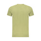 Cavalli Class Green Cotton Men T-Shirt