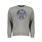 North Sails Gray Cotton Men Sweater