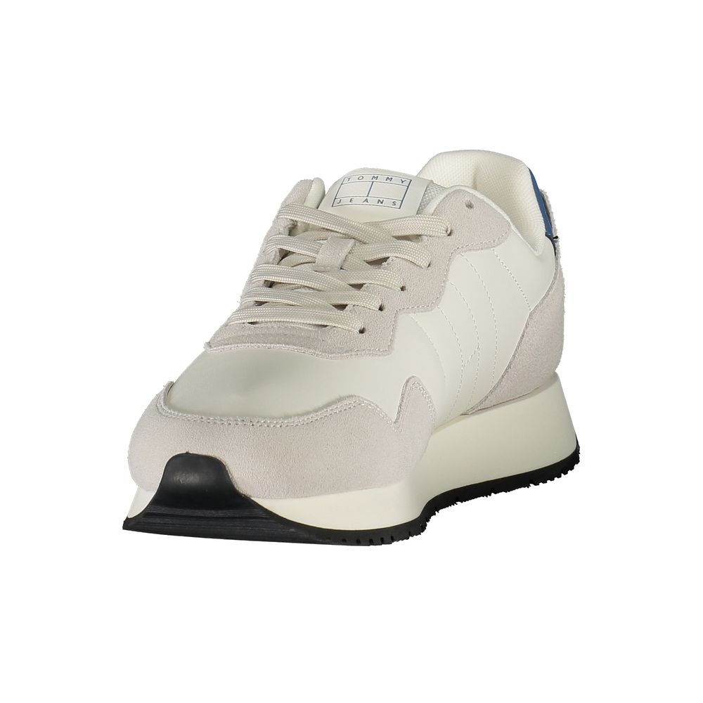 Tommy Hilfiger Bianco Leather Men Sneaker