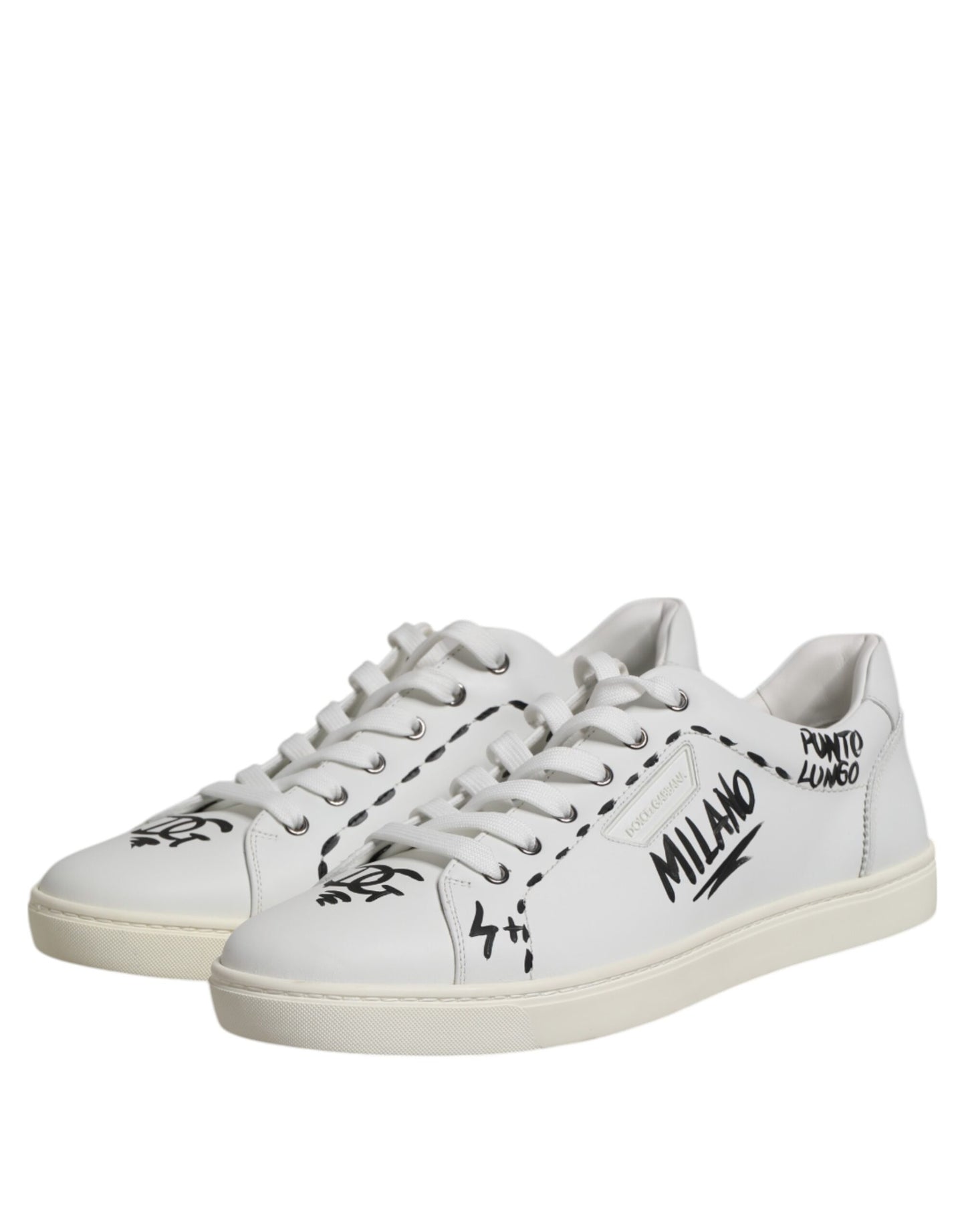 White London Calf Leather Men Sneakers Shoes
