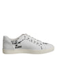 White London Calf Leather Men Sneakers Shoes
