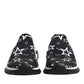 Black White Sorrento Low Top Sneakers Shoes