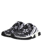 Black White Sorrento Low Top Sneakers Shoes