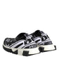 Black White Sorrento Low Top Sneakers Shoes