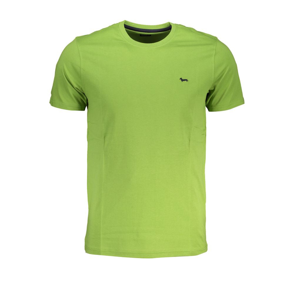 Grünes Baumwoll-T-Shirt