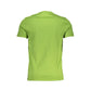Grünes Baumwoll-T-Shirt