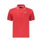 North Sails Red Cotton Men Polo Shirt