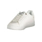 Gas White Polyester Women Sneaker