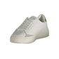 Gas White Polyester Women Sneaker