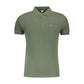 Accademia Militare Green Cotton Polo Shirt