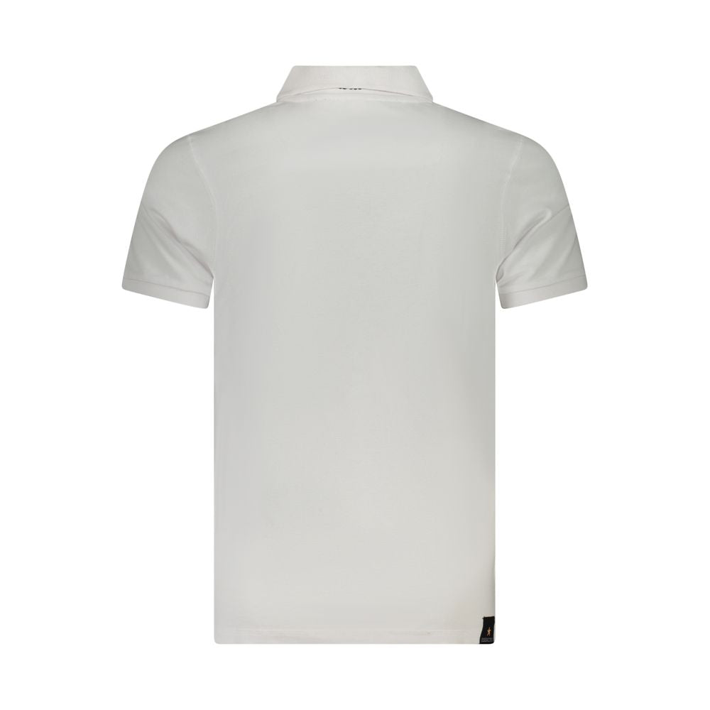 Accademia Militare Bianco Cotton Mens Polo