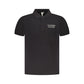 Accademia Militare Black Cotton Men's Polo Shirt