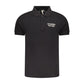 Accademia Militare Black Cotton Men's Polo Shirt