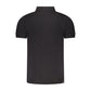 Accademia Militare Black Cotton Men's Polo Shirt