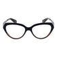 Yohji Yamamoto Black Unisex Optical Frames