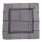 Dolce & Gabbana Gray Polka Dot Silk Square Men Foulard Scarf