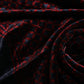 Dolce & Gabbana Black Red Viscose Square Men Foulard Scarf