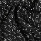 Dolce & Gabbana Black White Printed Square Foulard Scarf