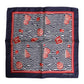 Dolce & Gabbana Multicolor Seashells Square Men Foulard Scarf