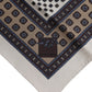 Dolce & Gabbana Multicolor Patterned Square Men Foulard Scarf