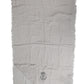 Dolce & Gabbana Gray DG Crown Neck Warmer Wrap Shawl Scarf