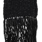 Dolce & Gabbana Black Cashmere Neck Warmer Wrap Shawl Scarf
