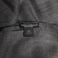Dolce & Gabbana Gray Logo Print Neck Warmer Wrap Shawl Scarf