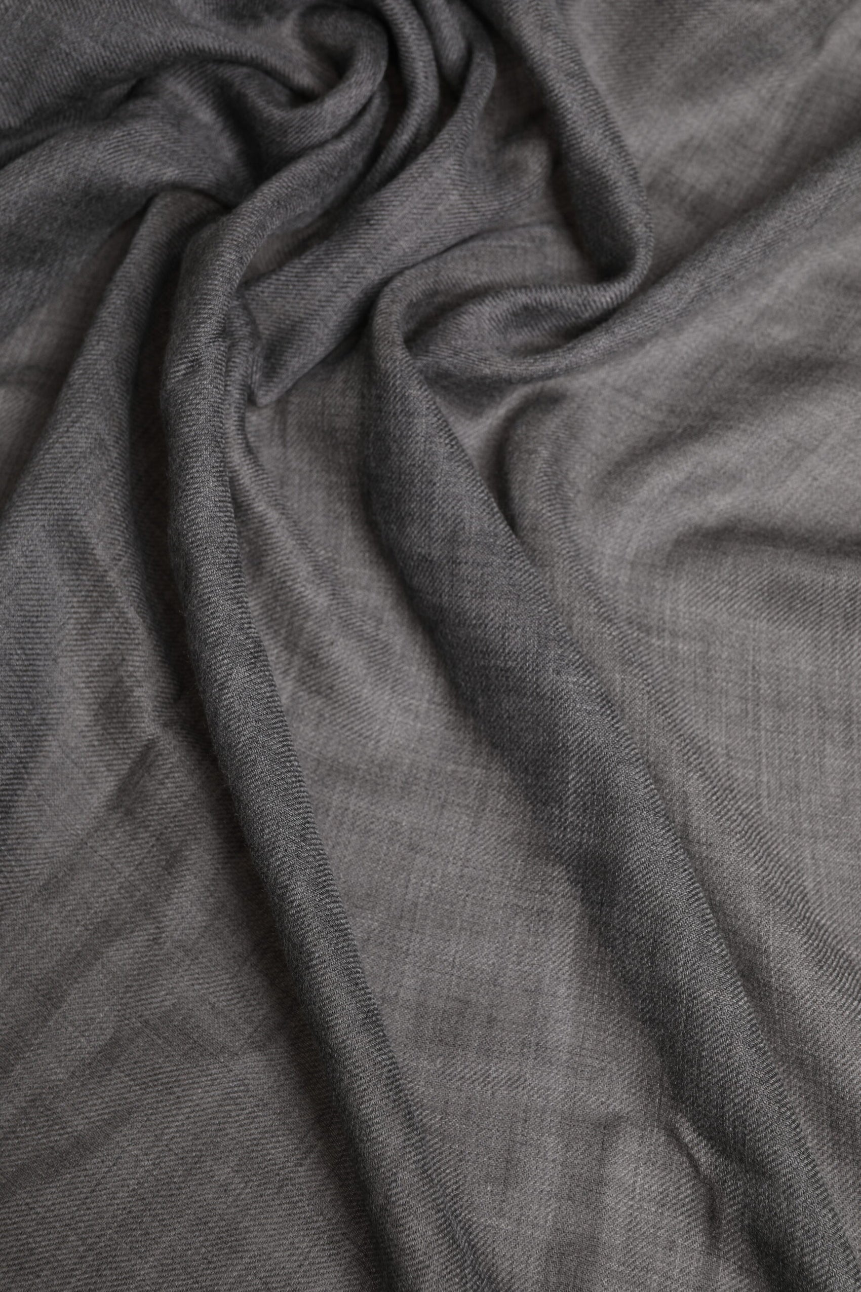 Dolce & Gabbana Gray Logo Print Neck Warmer Wrap Shawl Scarf