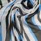 Dolce & Gabbana Multicolor Striped Neck Warmer Wrap Scarf