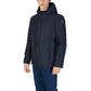 Suns Blue Polyester Jackets & Coat