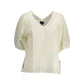 Gant White Cotton Women T-Shirt