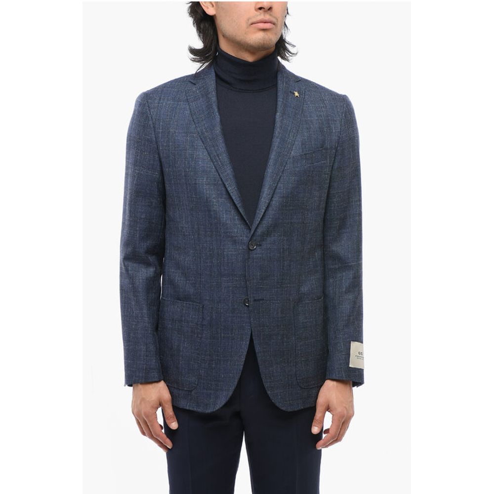CC COLLECTION Silk Bland RIGHT Half-lined Blazer