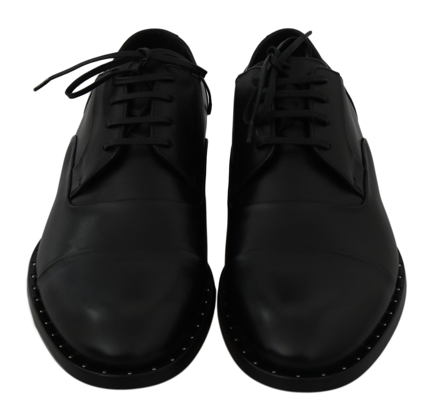 Elegante schwarze Abendschuhe aus Leder