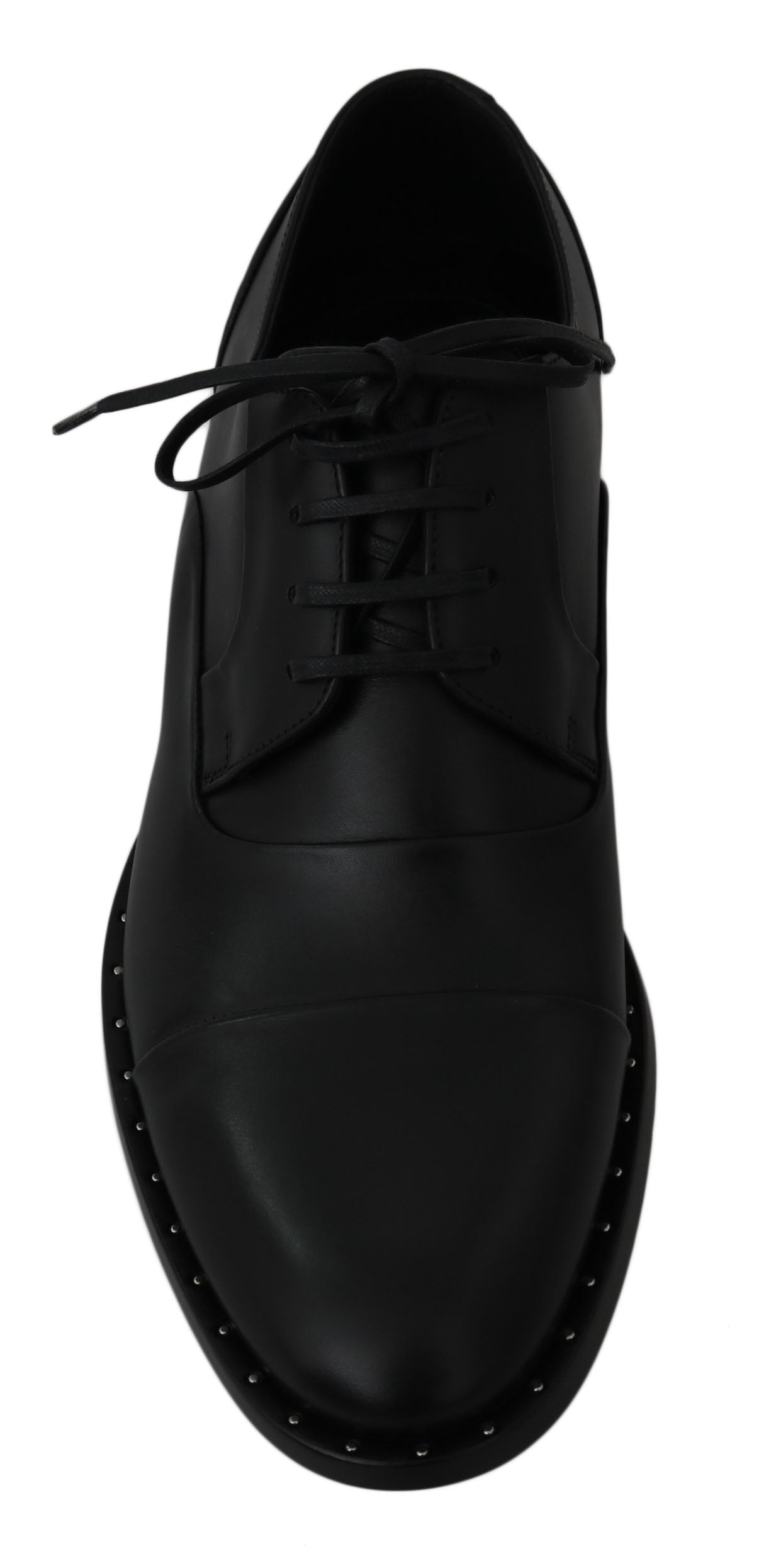 Elegante schwarze Abendschuhe aus Leder