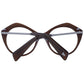 Yohji Yamamoto Brown Unisex Optical Frames