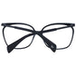 Yohji Yamamoto Black Unisex Optical Frames