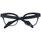 Yohji Yamamoto Black Unisex Optical Frames