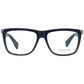 Yohji Yamamoto Blue Unisex Optical Frames