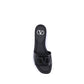 Valentino Garavani Patent leathe VLogo slide Sandals