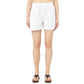 Hinnominate White Cotton Short