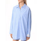 Hinnominate Blue Cotton Shirt