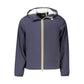 K-WAY Blue Nylon Men Jacket