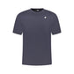 K-WAY Blue Cotton Men T-Shirt